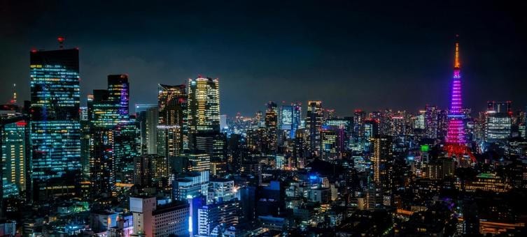 Night View in Tokyo