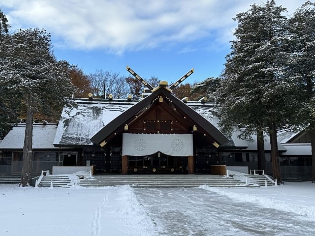 New Year's Eve at Hokkaido Jingu