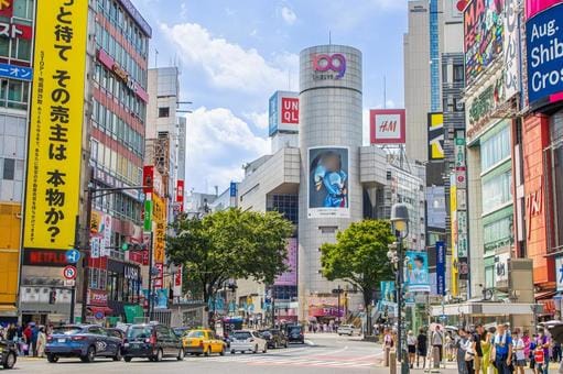 Shibuya in Tokyo