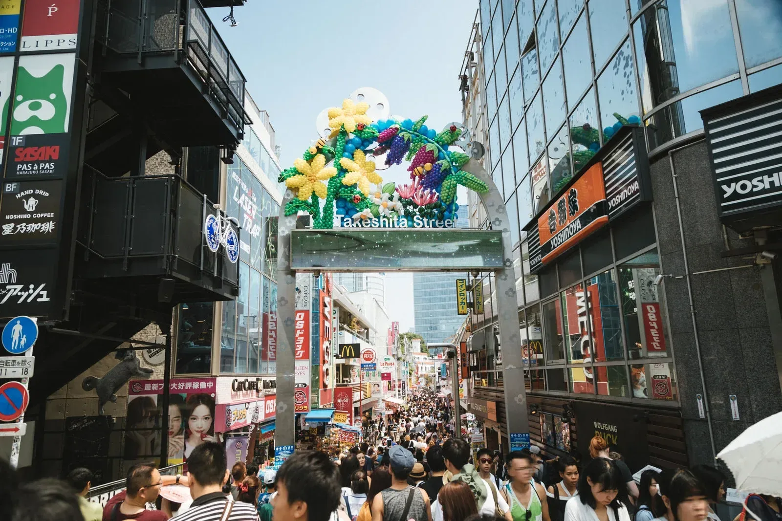 Takeshita Street at Harajuku