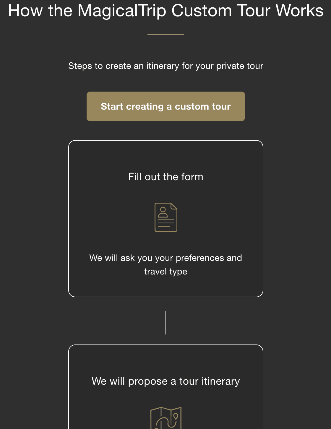 You Can Create an Itinerary Together Through Counseling