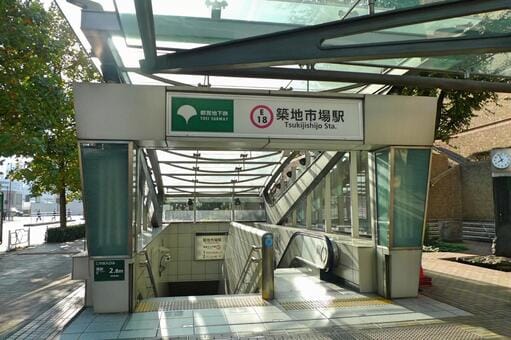 Tsukiji Fish Market Station