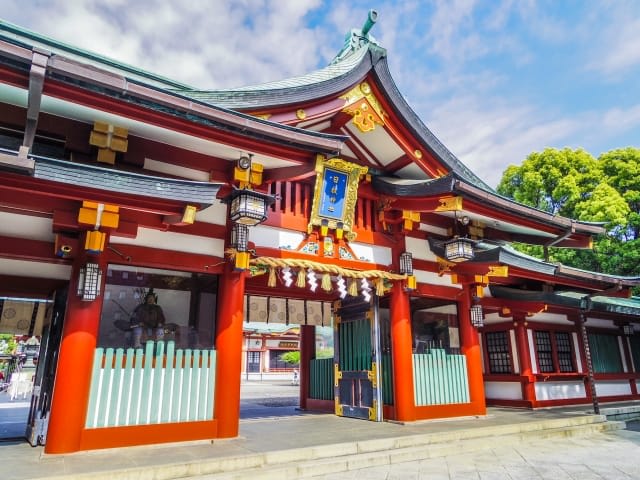 What is Hie Shrine where Sanno Matsuri is held?