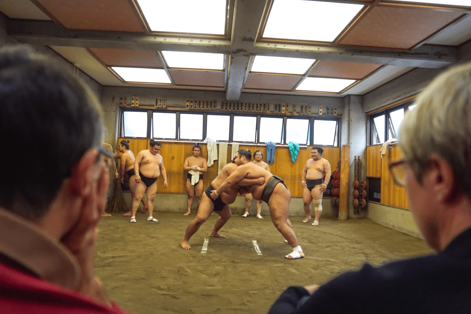 Wrestlers' Rigorous Training Up Close