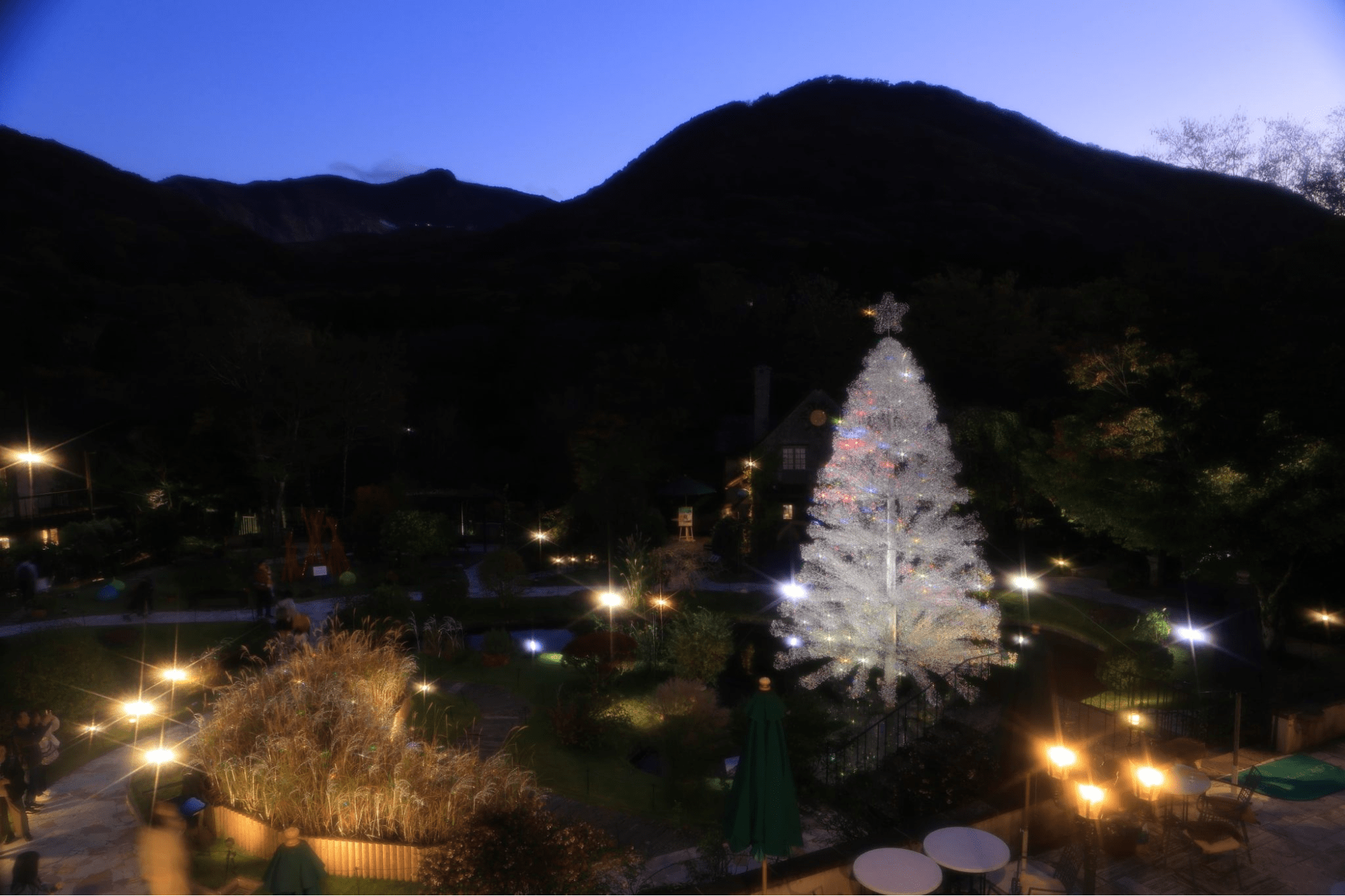 Christmas Illumination at Hakone Venetian Glass Museum