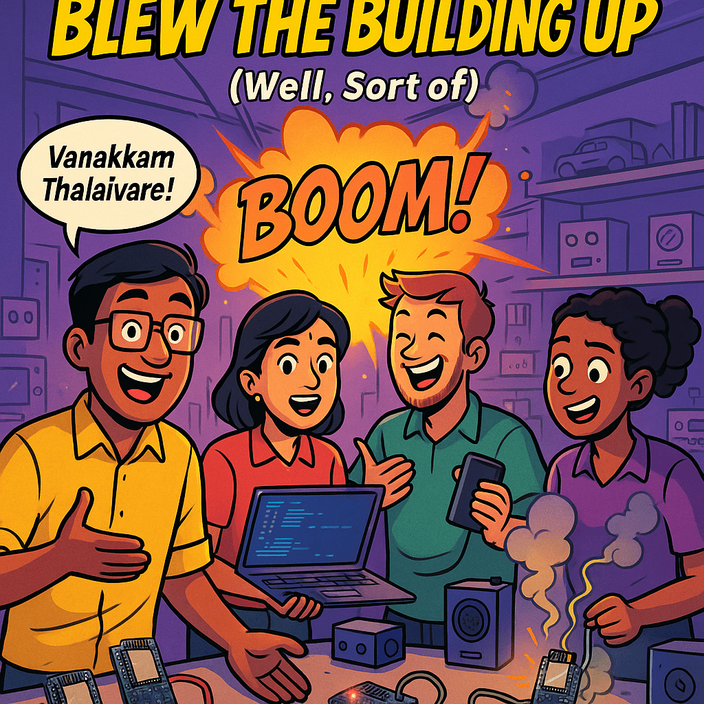 The Day We Almost Blew the Building Up (Well, Sort of)