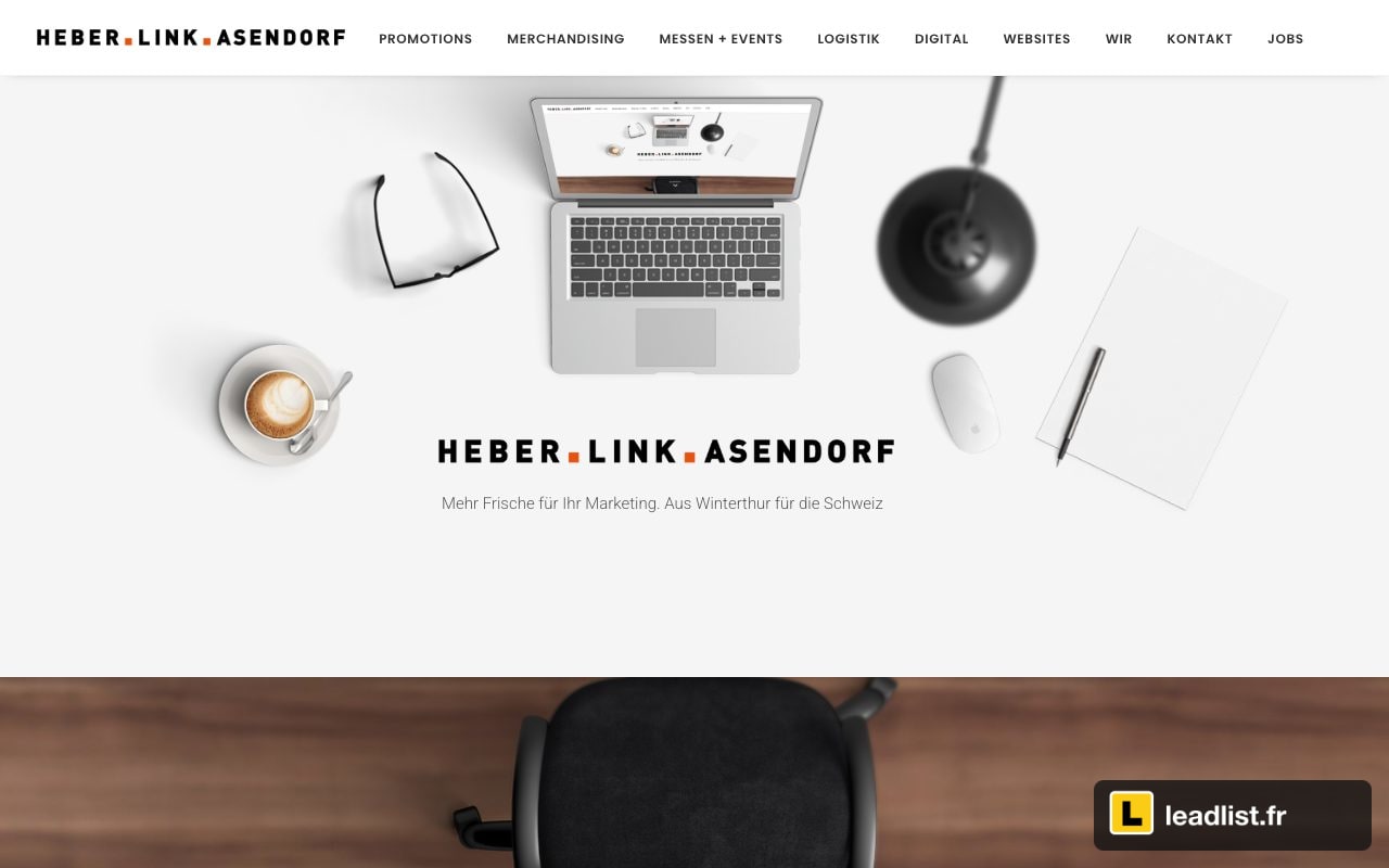 Page d'accueil du site de Heber.Link.Asendorf