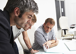 Team agreeing how to introduce DBS checks