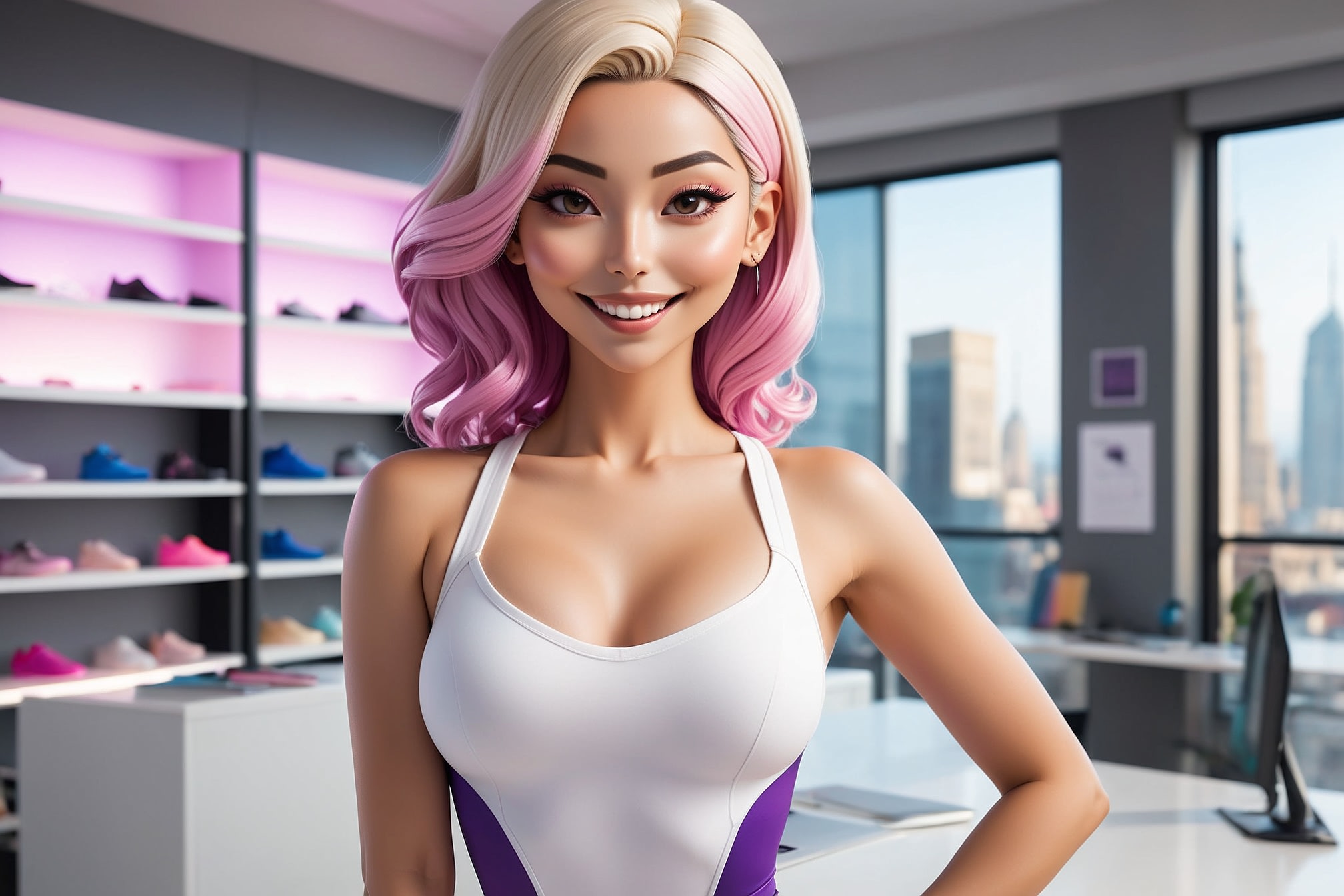 Leonardo AI | Athena Character Reference