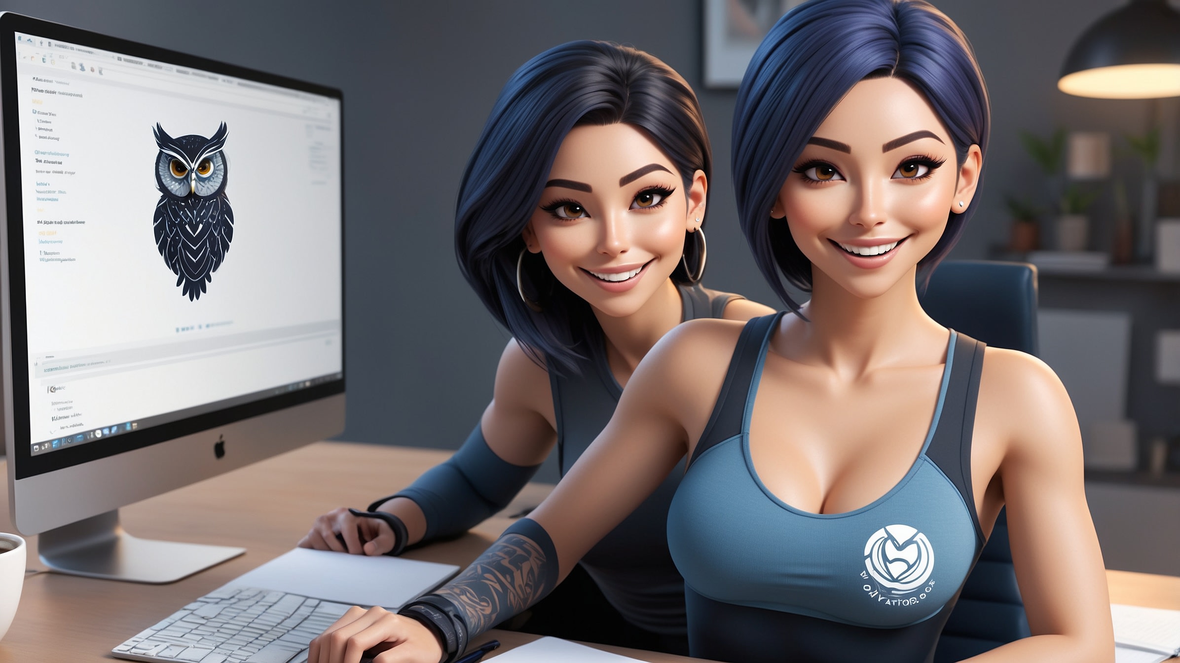 Leonardo AI | Athena Character Reference