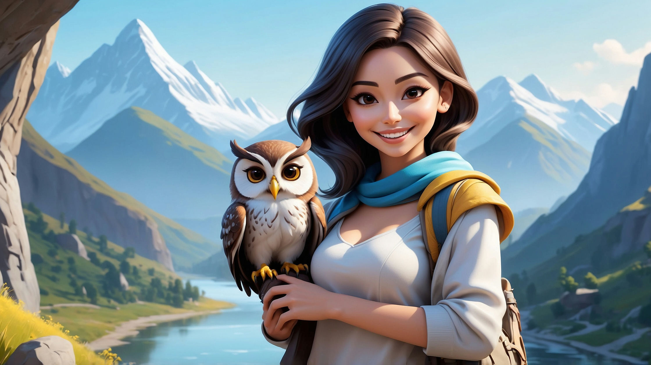 Leonardo AI | Athena Character Reference