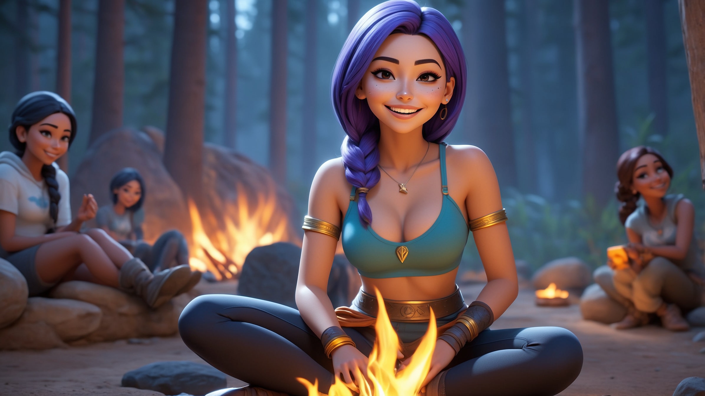 Leonardo AI | Athena Character Reference