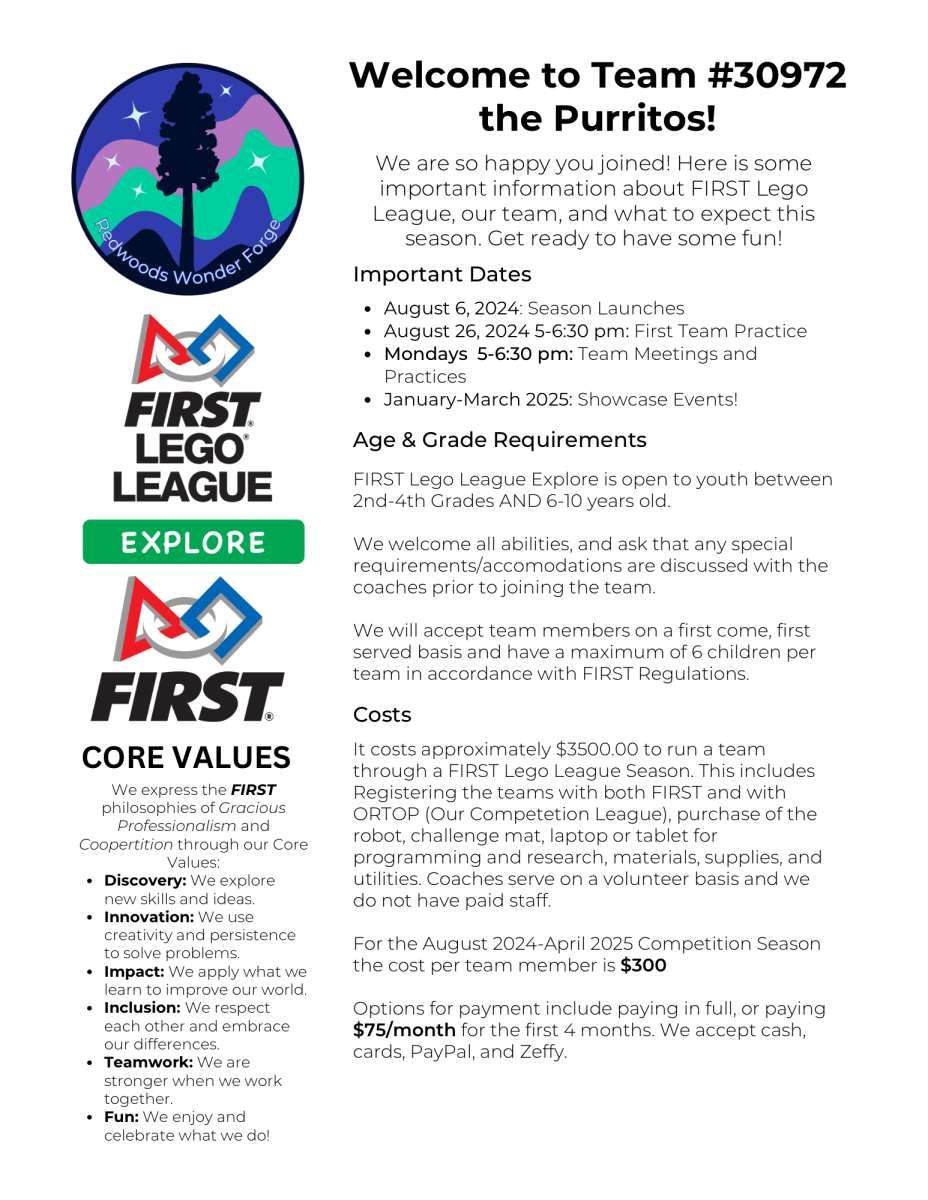 FIRST Lego League Explore