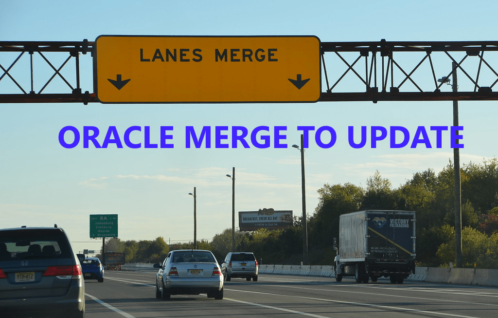 Oracle MERGE Statement SQL