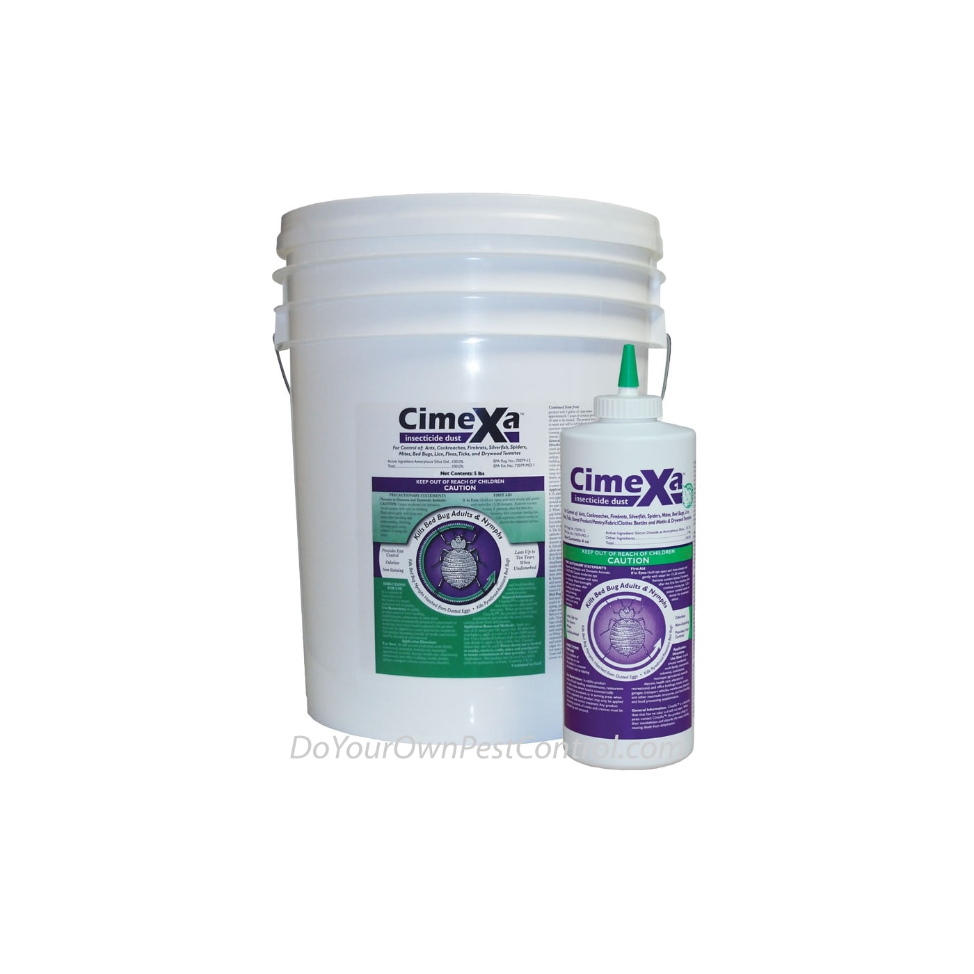 CimeXa Insecticide Dust- 4 oz and 5 lb
