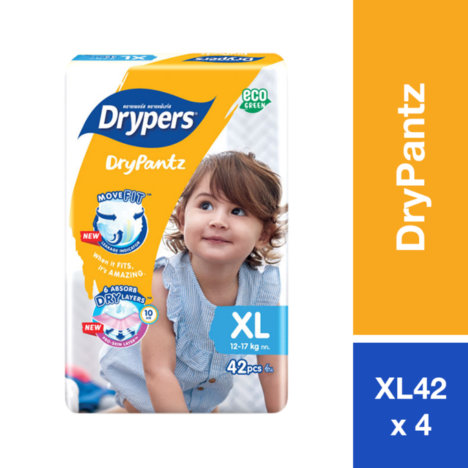 DRYPERS DRYPANTZ XL36