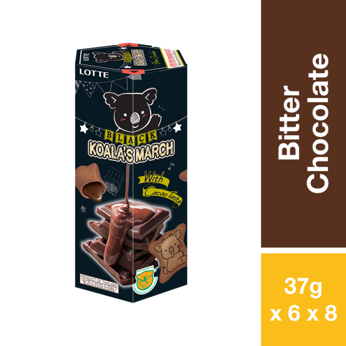 KOALA'S MARCH BITTER CHOCOLATE 37G