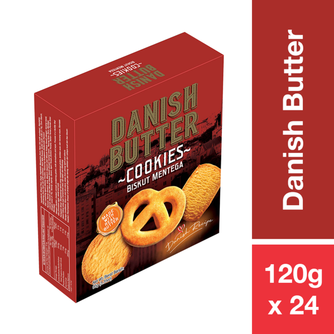 ED DANISH BUTTER COOKIES 95G