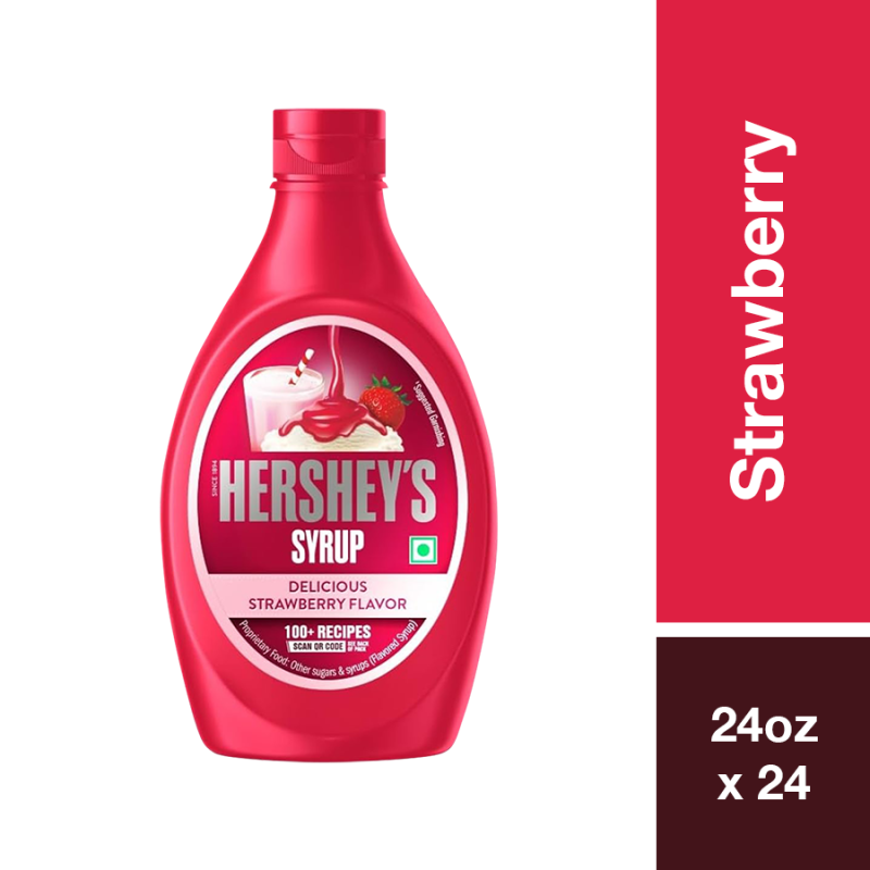 HERSHEYS STRAWBERRY SYRUP 623G (JUNE 2026 EXPIRY)