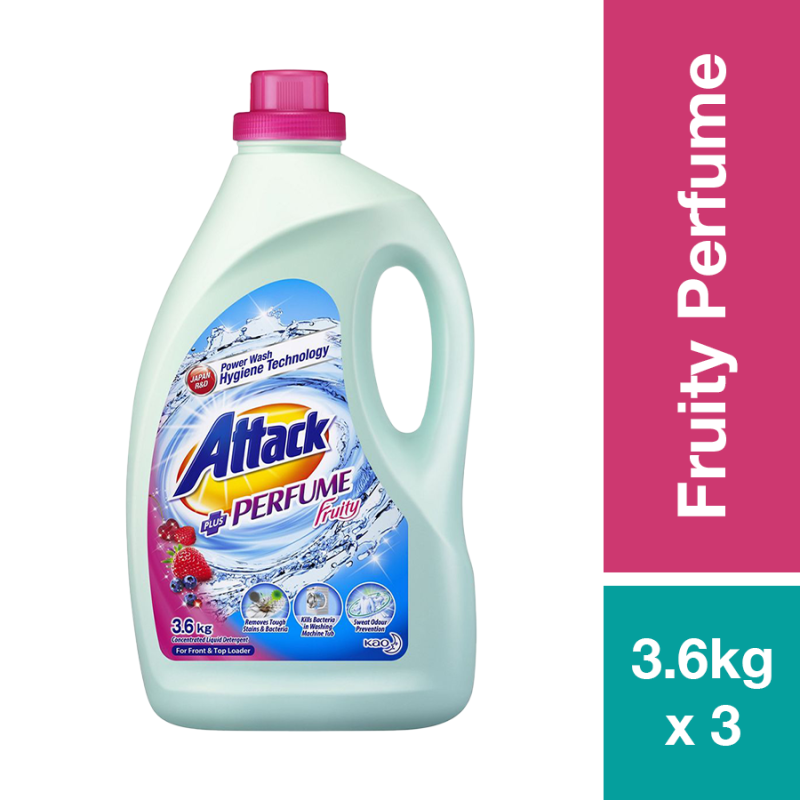ATTACK LIQUID FRUITY PERFUME 3.6KG