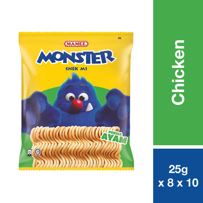 MAMEE MONSTER FAMILY PACK CHICKEN 25G