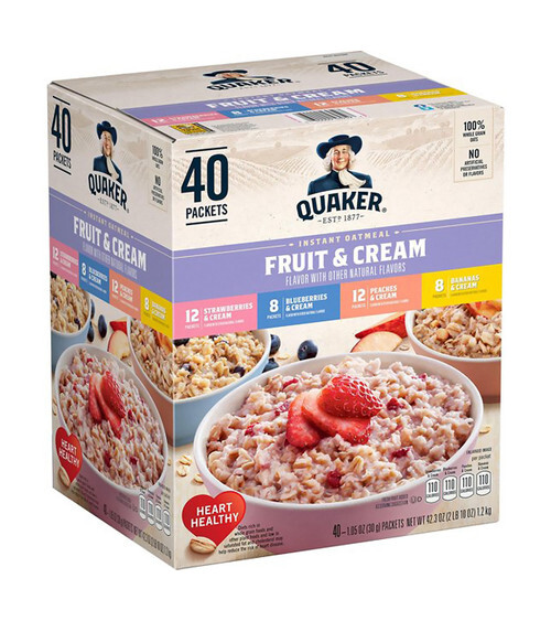 QUAKER INSTANT OATMEAL TIN 400G