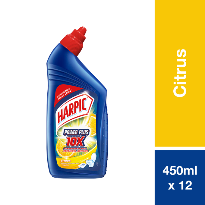 HARPIC LIQUID BOTTLE 450ML CITRUS
