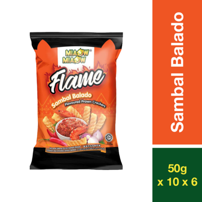 MIAOW MIAOW FLAME SAMBAL BALADO 50G