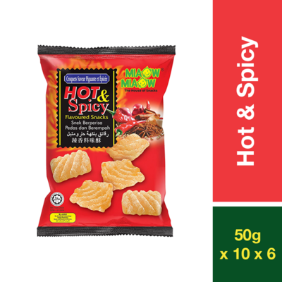 MIAOW MIAOW HOT & SPICY 50G