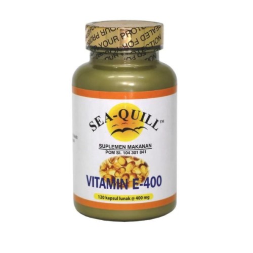 Sea Quill Vitamin E 400 120 Kapsul Manfaat, Kandungan, Dosis, dan