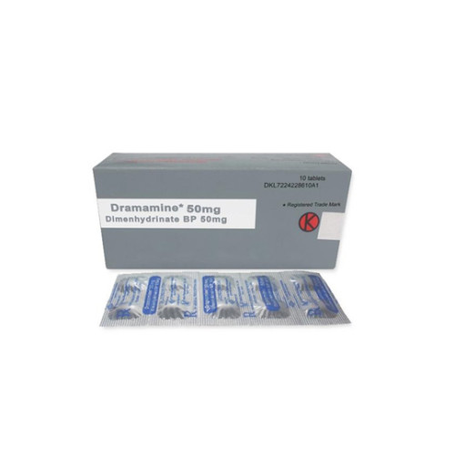 Dramamine 50 mg 10 Tablet Manfaat, Kandungan, Dosis, dan Efek Samping