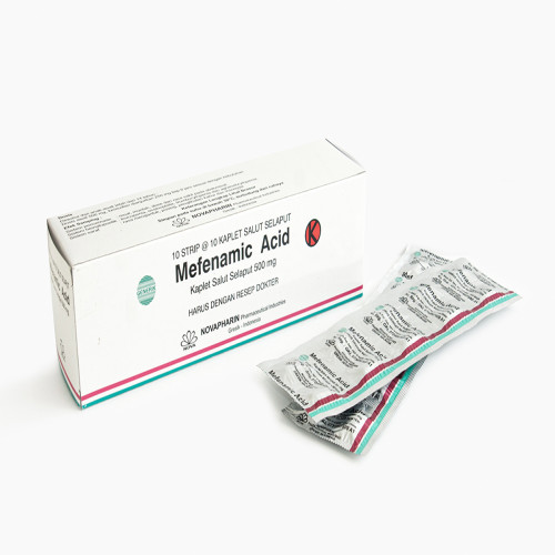 Asam Mefenamat 500 Mg 10 Kaplet Novapharin Manfaat Kandungan Dosis Dan Efek Samping 4815