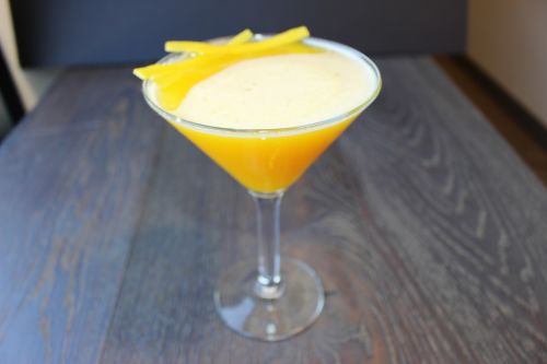 Mangotini with Turmeric Simple Syrup