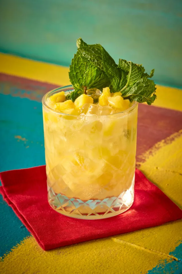 Mango Mint Shrub