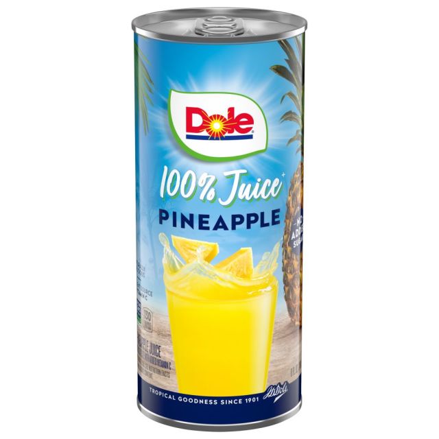DOLE 100% Pineapple Juice 24/8oz