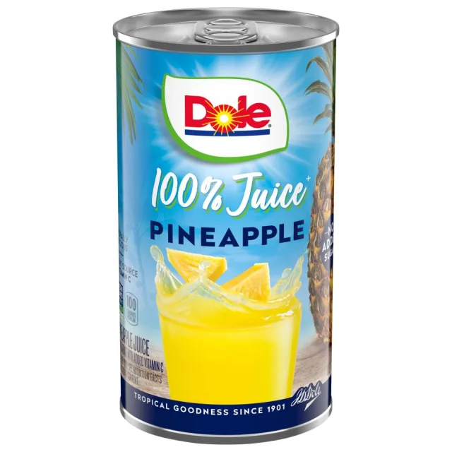 Dole 100% Pineapple Juice - 6 oz