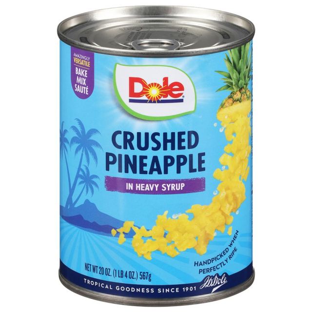 Crushed Pineapple in Heavy Syrup