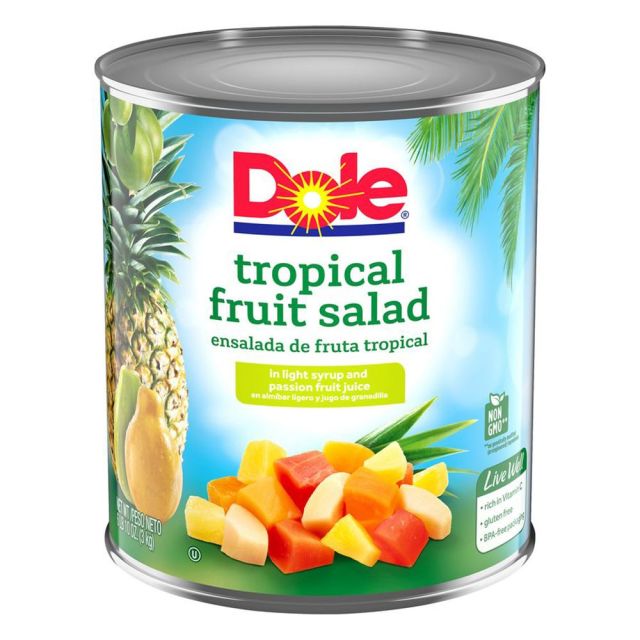 Tropical Fruit Salad in Light Syrup & Passion Fruit Juice