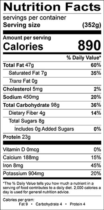 Nutrition Facts