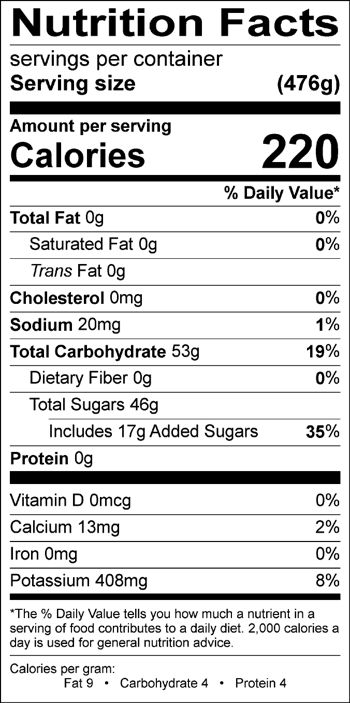 Nutrition Facts