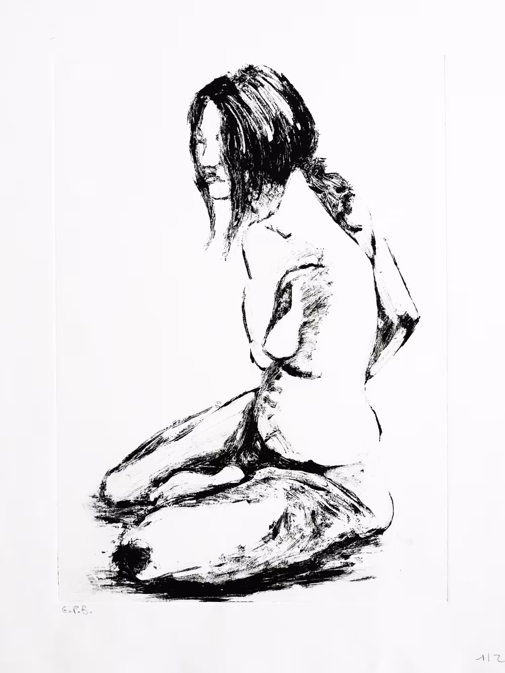 Femme assise