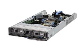 Dell PowerEdge FC640 1x2 2.5", 2 x Silver 4110 2.1GHz Eight-Core, 64GB, 2 x 600GB SAS 15k, PERC H730P, iDRAC9 Enterprise