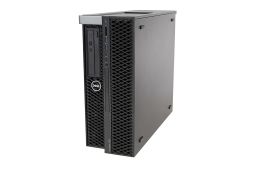 Angled View of Dell Precision 7820 Tower with 4 x 3.5" Drive Bays