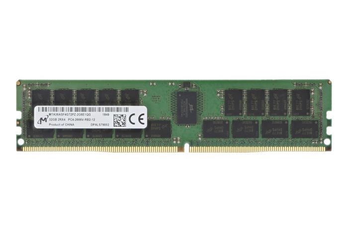 Micron 32GB PC4-2666V-R 2Rx4 ECC MTA36ASF4G72PZ-2G6