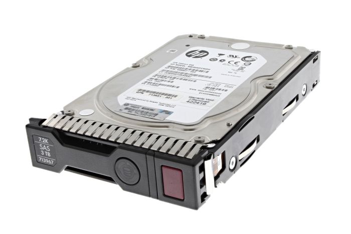 HP 3TB 7.2k SAS 3.5" 6Gbps Hard Drive - 713967-001 For Gen8 and Gen9