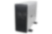 Angled view of Dell PowerEdge T550 with 2 x 600GB SAS 10k 2.5" 12Gbps Hard Drives Installed
