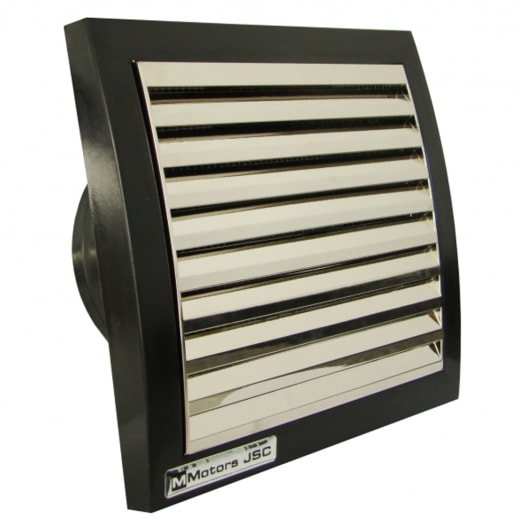Вентилатор за баня M Motors, LUX 100, с таймер и датчик за влага, 110 куб.м/час, 18W