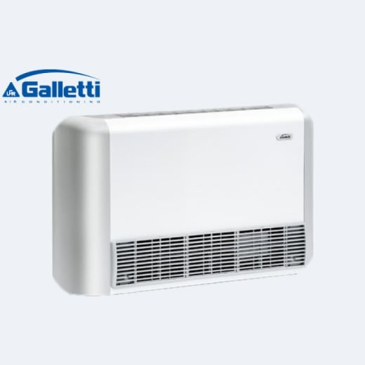 Вентилаторен компактен конвектор Galletti FB 3, 1.62 kW охлаждане, 3.82 kW отопление, подов монтаж