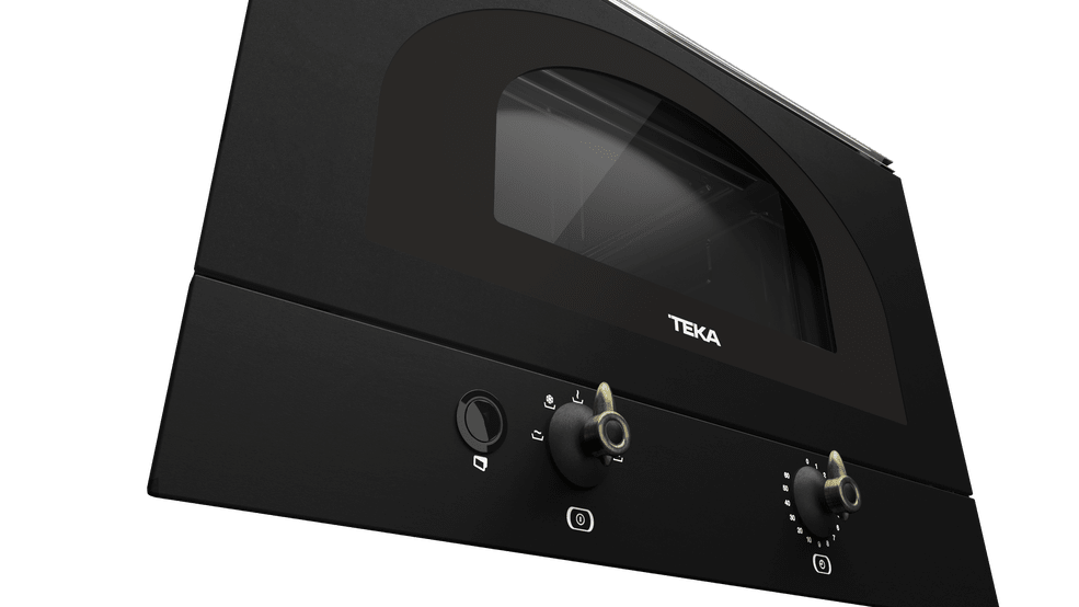 Микровълнова фурна TEKA Total, MWR 22 BI, ретро дизайн, керамична вътрешна основа, 5 нива на мощност