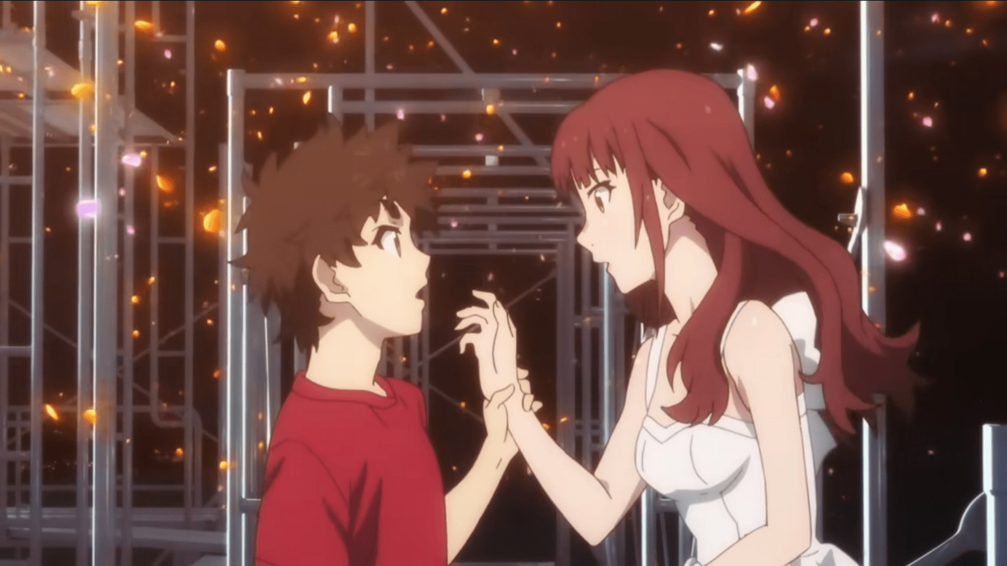 Fireworks - Should We See It from the Side or the Bottom?